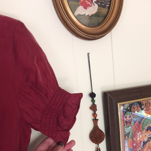 Sexy Red Mini Dress brand Sage - Small - Picture 7 of 7